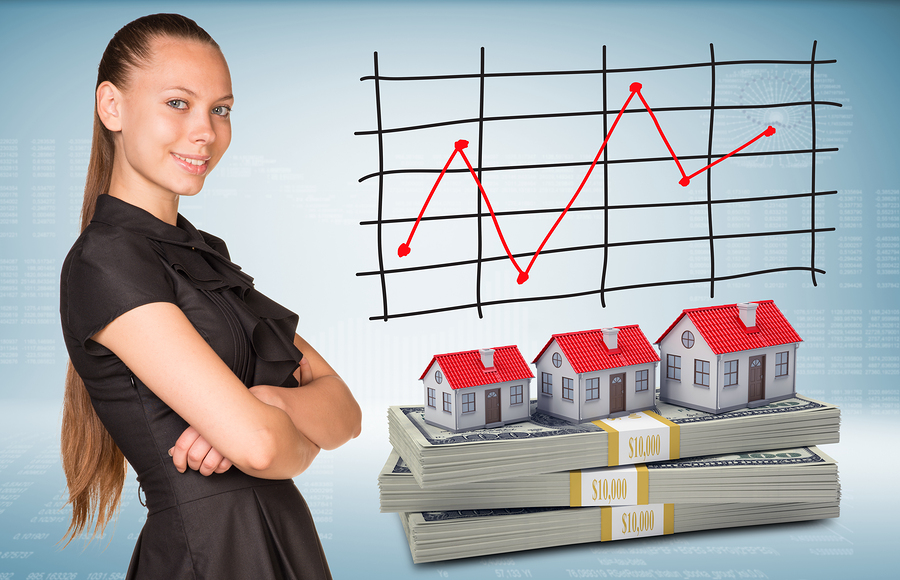 Spadki i wzrosty cen nieruchomości